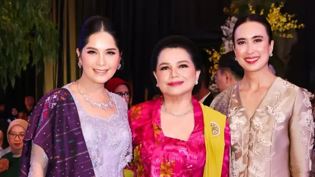 Penampilan Perdana Annisa Pohan Kenakan Kebaya di Tahun 2025. [@annisayudhoyono]