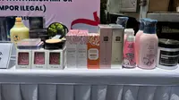 Daftar Kosmetik Impor Ilegal yang Disita BPOM