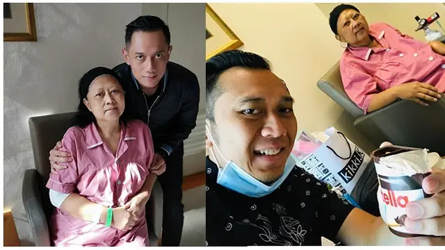 Ani dan Putra (Sumber: Instagram/ibasyudhoyono/agusyudhoyono)