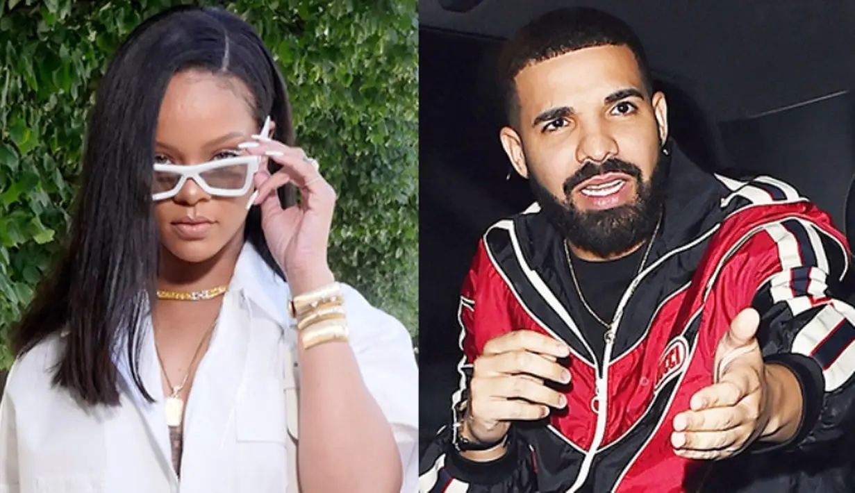 Drake mengumumkan bahwa dirinya sudah miliki anak dan merahasiakan tersebut dalam album terbarunya. Ternyata hal itu tak membuat Rihanna terkejut. (REX/Shutterstock/HollywoodLife)