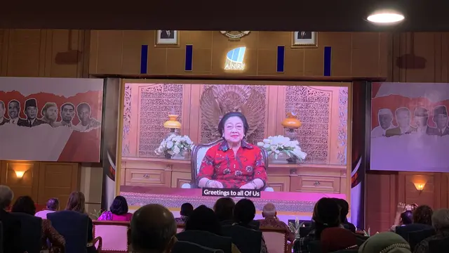Megawati Soekarnoputri di acara ANRI