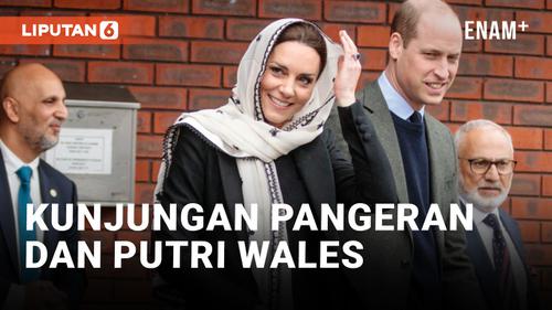 VIDEO: Pangeran William dan Putri Kate Middleton Kunjungi Muslim Center