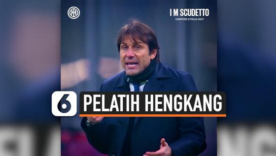 VIDEO: Antonio Conte Berpisah Dengan Inter Milan