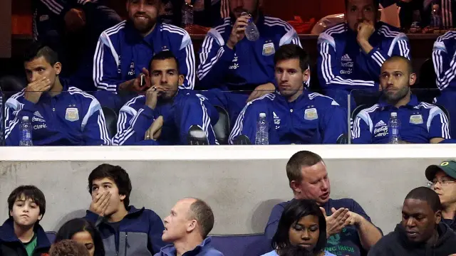 Isi Waktu Luang, Skuat Timnas Argentina Tonton NBA (udah)