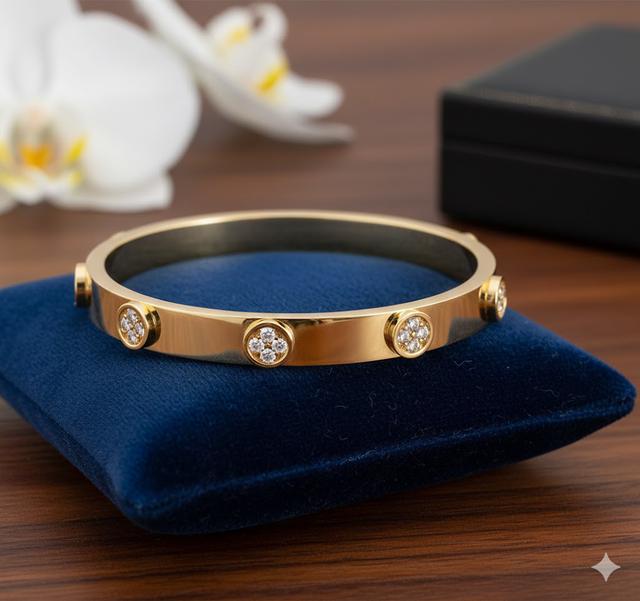 Gelang Cuff Lebar (Gemini AI)