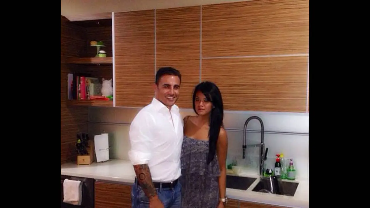 Farah Quinn dan Fabio Cannavaro