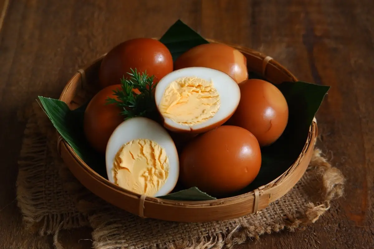 pindang telur bacem