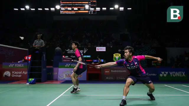 East Ventures Indonesia Open 2022: Marcus Fernaldi Gideon/Kevin Sanjaya Sukamuljo
