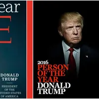 Donald Trump sebagai Person of the Year untuk tahun 2016 versi Majalah Time (Time)