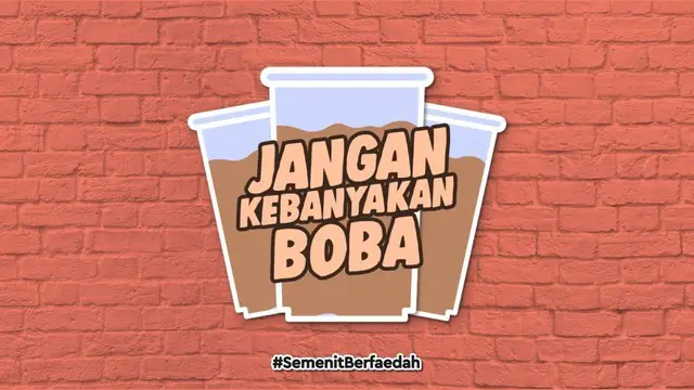 Boba tea atau Buble tea lagi hits di kalangan pecinta minuman di Indonesia. Tapi ternyata kebanyakan mengkonsumsi Boba tea bisa berbahaya bagi tubuh loh.