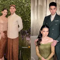 Melihat gaya busana Alyssa Daguise dan Al-Ghazali di pernikahan Aaliyah Massaid-Thariq Halilintar (@alghazali @rhay_david)