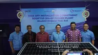 Peresmian Instalasi Panel Surya di Pool Bluebird Bali