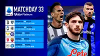 Siaran Langsung Liga Italia 2022/2023 Matchday 33 di Vidio, 3-5 Mei 2023