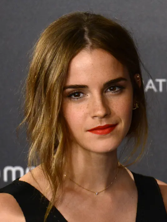 Emma Watson mengaku bahwa cinta pertamanya waktu kecil jatuh pada pemeran Draco Malfoy, yakni Tom Felton. (AFP/Bintang.com)