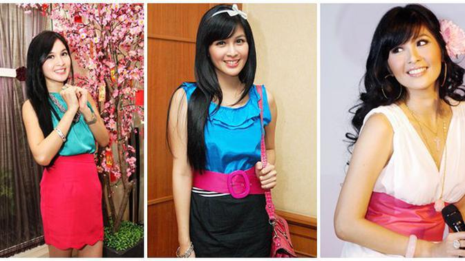 7 Inspirasi Gaya Rambut  Panjang  ala Sandra Dewi  Beauty 