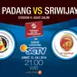 Semen Padang vs Sriwijaya FC (Liputan6.com/Abdillah)