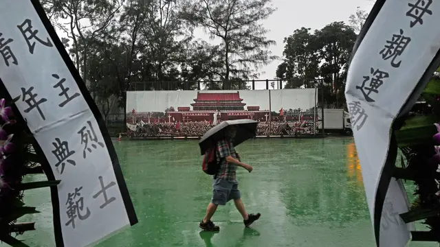 Puluhan Ribu Orang Bersiap Hadiri Peringatan Tragedi Tiananmen 1989