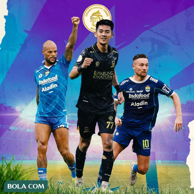 Ilustrasi - David da Silva, Malik Risaldi, Mark Klok