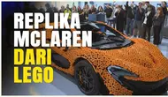 Berita Video, McLaren buat mobil P1 dari sebuah mainan lego