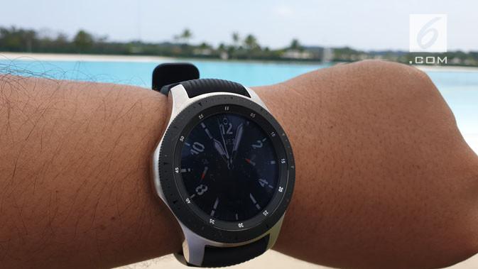 Samsung bakal meluncurkan Galaxy Watch di Indonesia. / Agustinus Mario Damar
