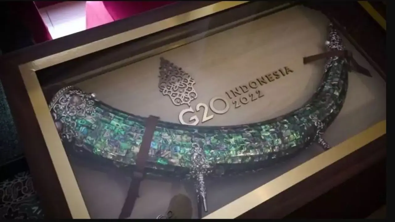 Kerajinan Tangan yang Jadi Suvenir KTT G20, dari Keris sampai Alat Musik