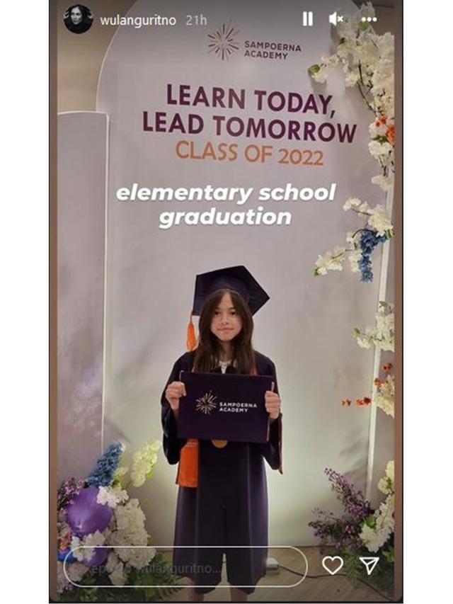 6 Potret Wulan Guritno dan Adilla Dimitri Hadiri Wisuda Anak, Tampak Kompak