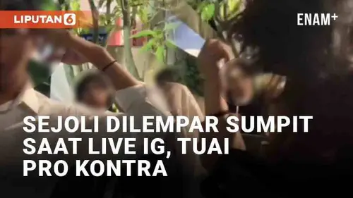 VIDEO: Viral Sejoli Dilempar Sumpit Saat Live Instagram di Kafe, Tuai Pro Kontra