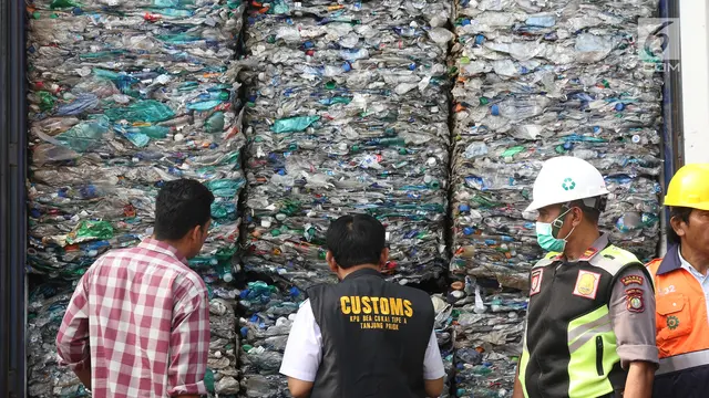 Bea Cukai Kirim Balik 135 Ton Sampah Plastik ke Australia