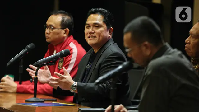 Ketua Umum PSSI Erick Thohir