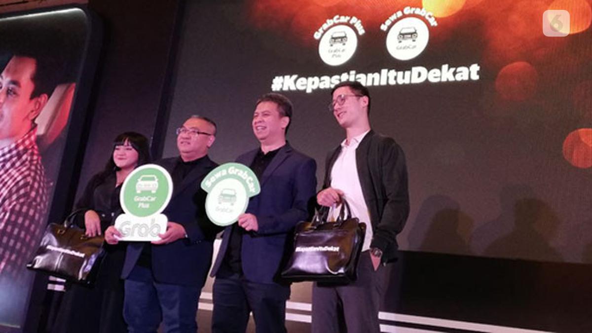 Grab Rilis Layanan Sewa Mobil dan GrabCar Plus