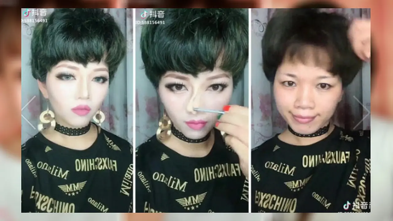 Foto Before-After di Tik Tok. Dok: Boredpanda.com