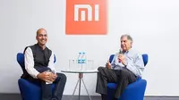 Manu Kumar Jain dan miliarder Ratan Tata (Foto: Facebook Manu Kumar Jain)
