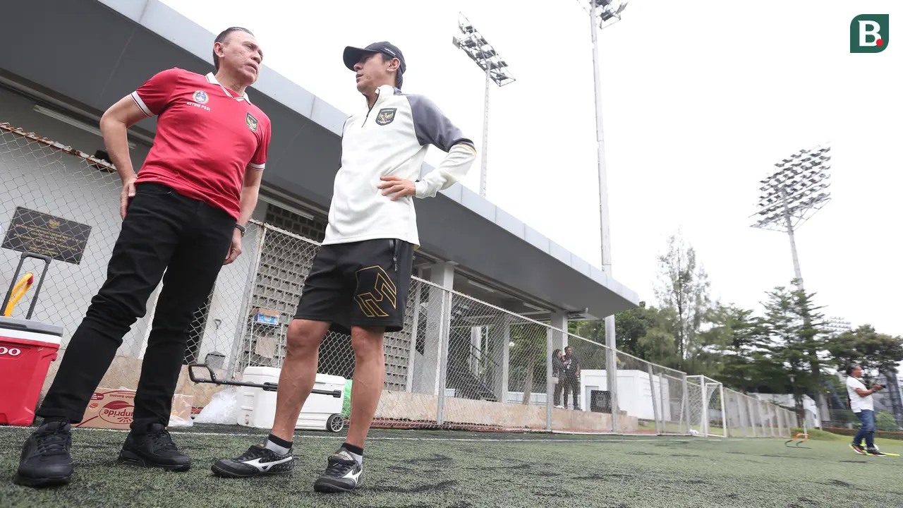 Latihan Timnas Indonesia U-20 untuk Piala Asia U-20 2023