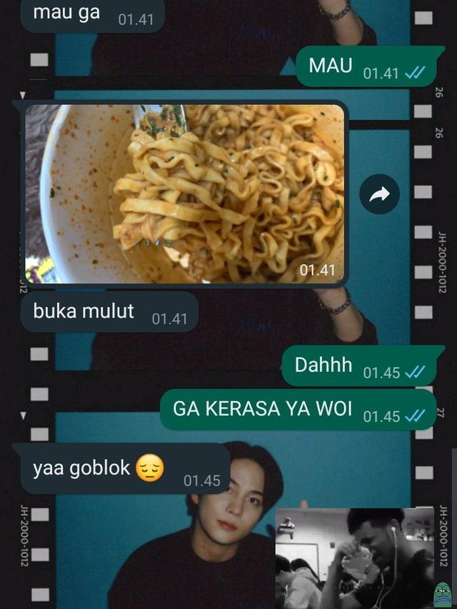 6 Chat Makan Virtual Bareng Pacar Ini Bikin Ngakak, Gagal Romantis