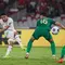 Gelandang Timnas Indonesia, Marselino Ferdinan,&nbsp;mencetak gol ke Gawang Arab Saudi pada matchday 6 Kualifikasi Piala Dunia 2026 Zona Asia di Stadion Utama Gelora Bung Karno (SUGBK), pada Selasa (19/11/2024) malam WIB. (Bola.com/Abdul Aziz)