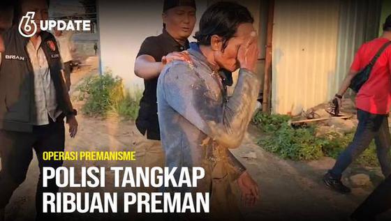 Polisi Tangkap Ribuan Preman