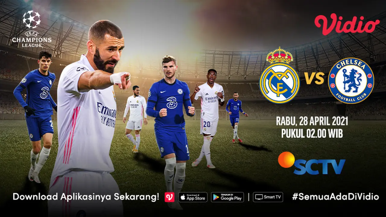 Streaming Semifinal Liga Champions 2020/2021 Eksklusif di Vidio