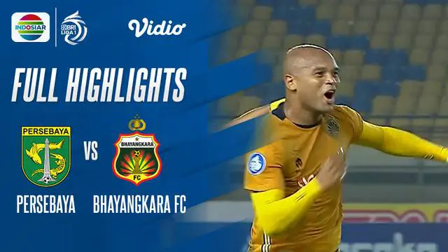 Berita Video, Highlights Pertandingan Persebaya Surabaya Vs Bhayangkara FC pada Jumat (24/9/2021)