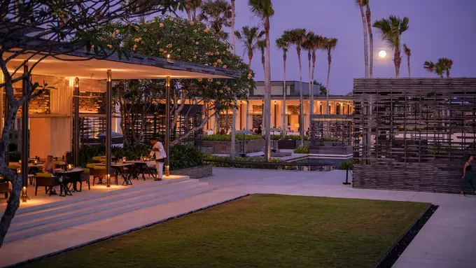 Ilustrasi the warung/he Warung, Alila Villas Uluwatu Bali