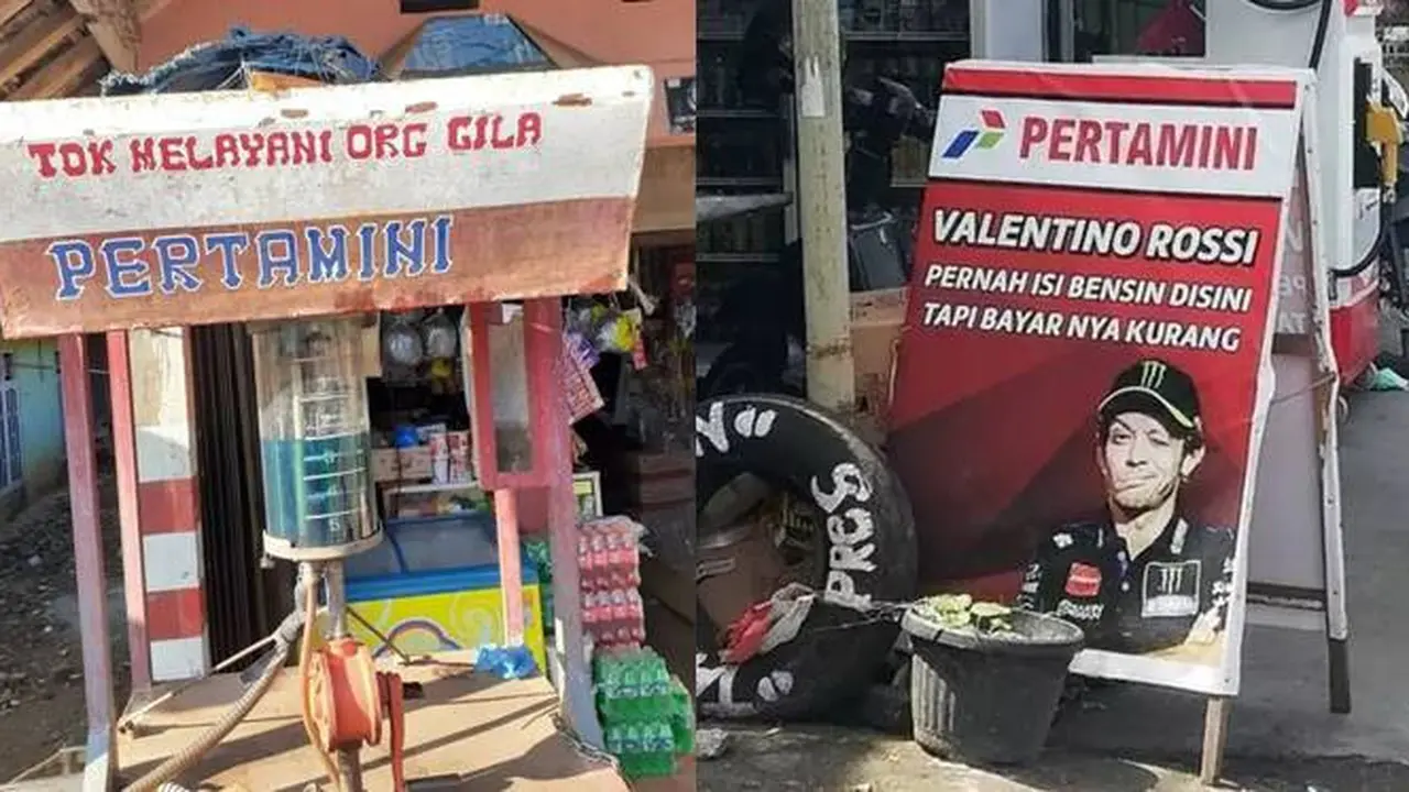 7 Potret Penampakan Tulisan Nyeleneh Ketika Isi Bensin Ini Kocak