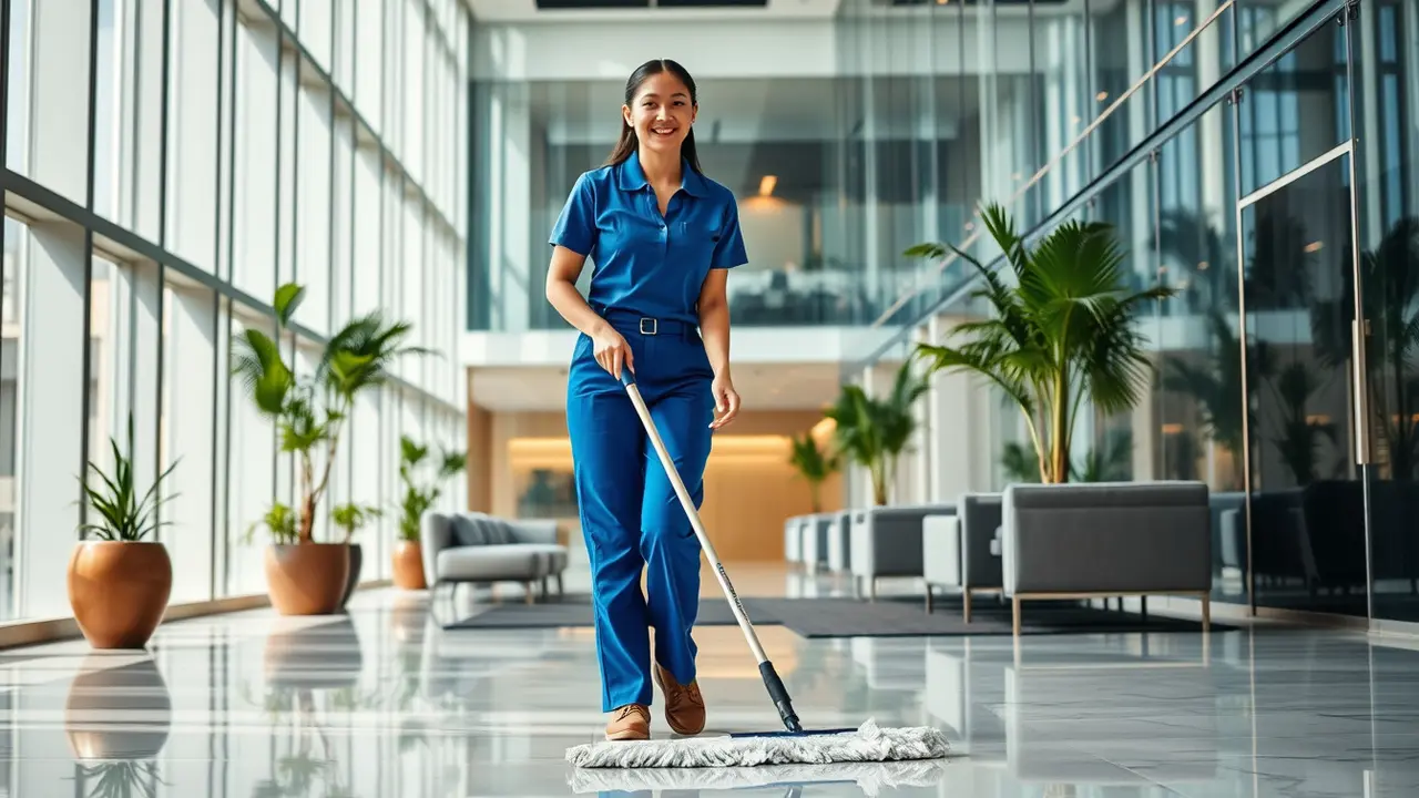 pekerjaan cleaning service adalah