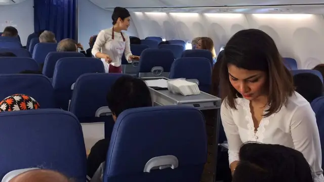 Boeing 737 Max 8 memiliki beberapa kelebihan di banding pesawat jenis boeing sebelumnya.(Liputan6.com/Vina A Muliana)