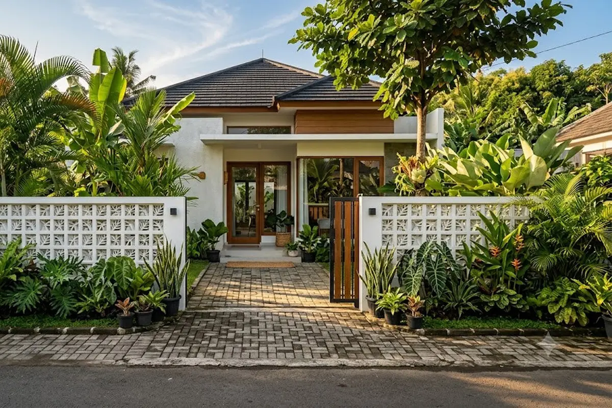 Inspirasi Roster Bermotif Daun untuk Rumah Tropis