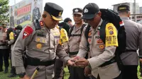 Ratusan Polisi Mulai Disebar Kawal Pencoblosan di Ribuan TPS Pelalawan