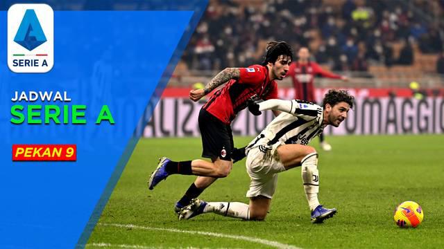 Berita Motiongrafis tentang Jadwal Lengkap Liga Italia Pekan 9, Duel Inter Milan Vs AS Roma.