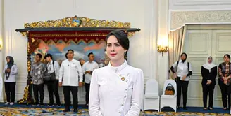 Arumi Bachsin tampil menawan saat pelantikan jadi ketua dekranasda Jawa Timur beberapa waktu lalu [@arumibachsin_94]