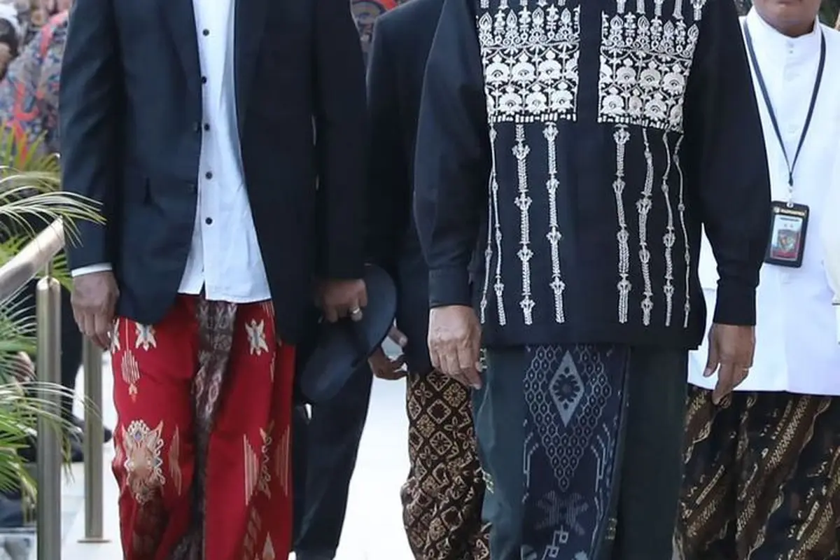 Presiden Jokowi dan Gubernur Jawa Tengah Ganjar Pranowo