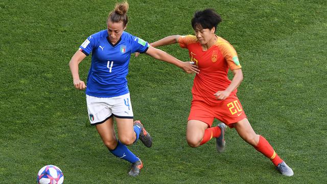 Italia v China - Piala Dunia Wanita 2019