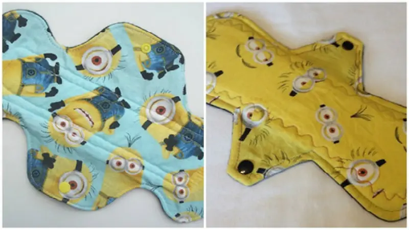 Lucu, Pembalut Wanita Bermotif Minions