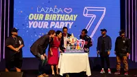 Lazada meriahkan hari jadi ke-7 dengan hadirkan penyanyi Dua Lipa